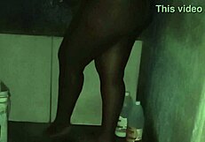 wife takes a bath and i get excited seeing her