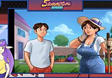 summertime saga kicks off with me banging my hot teacher and her monster cock