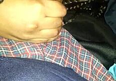 Shy Amateur Girl Delivers Sloppy Wet Blowjob at Home.