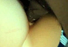 My asshole stretched by big black cock in interracial anal