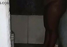 wife takes a bath and i get excited seeing her