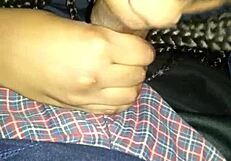 Shy Amateur Girl Delivers Sloppy Wet Blowjob at Home.