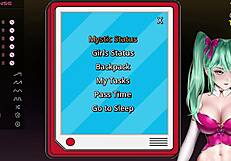 Enjoy a magical live hentai cam girl play ‘The Lewd Masters’