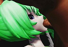 i’m thrilled to share miku’s casting couch session part 2 on the sofa