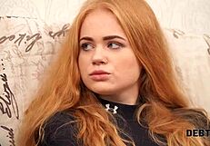 Debt4k Shows Poor Russian Waitress Paying Debts with Rough POV Sex