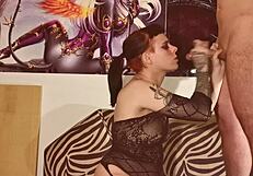 Aroused by pregnancy, I crave multiple cocks in wild gangbang HD.