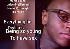 Unlocking him through music in close up.