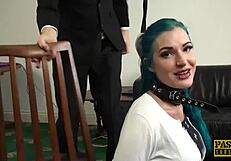 Alexxa vice gets double penetrated and punished hard in the garage