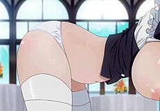 Big tits ladies compete against butlers in compilation