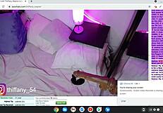 my big ass in fishnets during masturbation