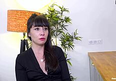 Damn! Casting Anal with Cléo, Young 33-Year-Old Libertine, Gets Wild!