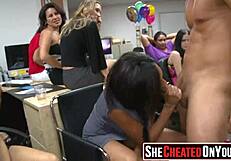 11 whores and 24 shots, cum filled crazy party