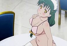 Big tits ladies compete against butlers in compilation