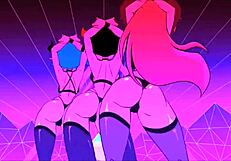 Watch this pornstar dance in panties, teasing with big tits and ass