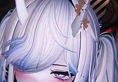 Wow, Vrchat Babe Rides You And Fills Tight Pussy With Cum!