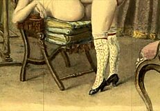 wow, check these wild vintage erotic drawings now!