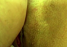 Licking a Snickers bar straight out of her wet pussy.