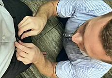 Bosses have large cocks and know how to rip the ass with a fabulous office lunch time idea