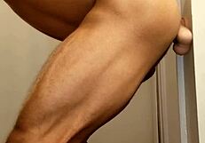 Lvory White dominates with intense anal play in steamy shower session