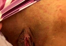 Licking a Snickers bar straight out of her wet pussy.