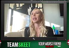 i chat with kay lovely in this christmas interview backstage