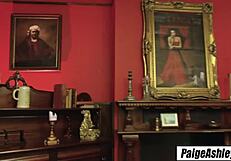 Paige Ashley cheats in lingerie with horny milf