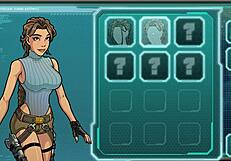 Hentai slut performs striptease in gameplay