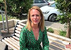 Blonde French Milf Julie Realizes Her Desires Part 1