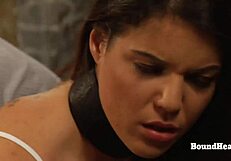 i'm the big ass lesbian slave gettin' whipped from behind by that merciless madame