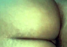 Ebony bbw screams in pleasure during doggystyle beating