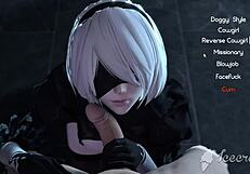 2Bae Exe Rides Hard in 3D Cartoon Doggystyle Action