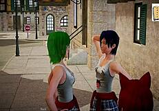 Intense Teen 18+ Game with Big Tits and Ass