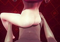 In this hentai POV, the step sister gives jerk off instructions while riding in cowgirl position with deepthroat.