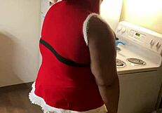 He Got This Xmas Pussy in Kitchen Doggy Despite My Anger