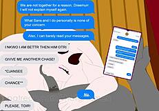 Toriel cartoon comes alive in wild animated action