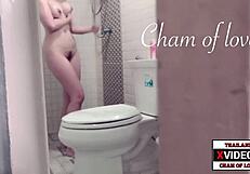 หลอกเย็ดสาวในห้องน้ำ?