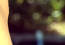 Dahlia Sky enjoys a peaceful outdoor moment alone