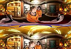 Evileyevr's Starship Punishers – Fallon West and Olive Glass in Hardcore 3some