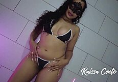 Raissa conte performs anal sex and creampie with big ass