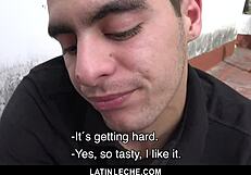 I tricked a straight latino into giving up his ass