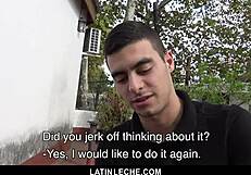 I tricked a straight latino into giving up his ass