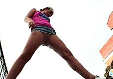 babes in nylon masturbate and suck cocks close up