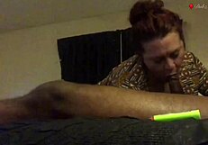 Slut Sucks Monster Cock Deepthroat And Cumshot!