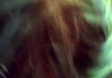 Blue hair girl giving me long blow job