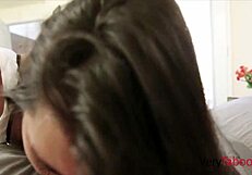 Stepdaughter SHUTS Mouth With TITS - Tomi Taylor