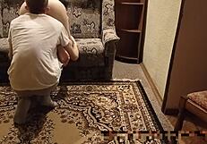 Hey, your girlfriend's with me now, wait outside cuckold