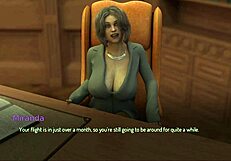 College Principal Wants Horny Teen's Big Tits Sucked