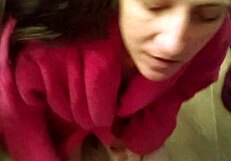 Wife Seeks Facial During Blowjob Session