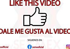 Does This Big-Titted Latina Teen Pass the Casting? Blowjob and Facial Action.