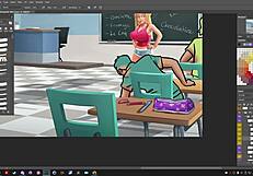 picarto darkcookie summertime saga game session